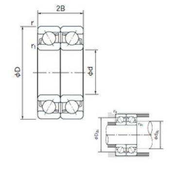 підшипник 7211CDF NACHI