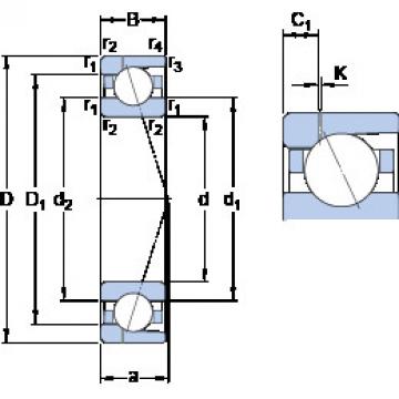 підшипник 71926 CD/HCP4AH1 SKF