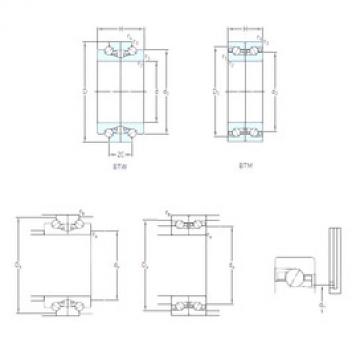 підшипник BTM 75 ATN9/P4CDB SKF