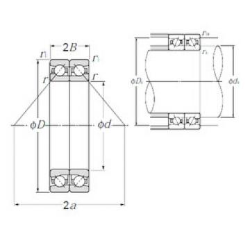 підшипник HTA006DB NTN