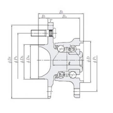 підшипник HUB231-10 NTN