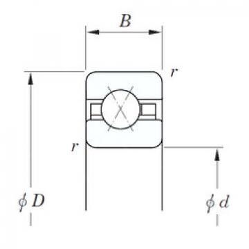 підшипник KBX070 KOYO