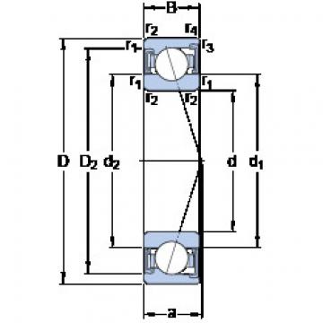 підшипник S7001 CD/HCP4A SKF