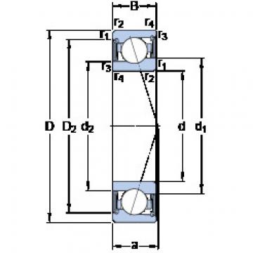 підшипник S71924 ACE/HCP4A SKF