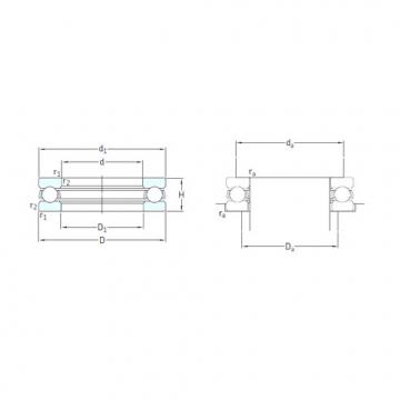 підшипник 51122 SKF