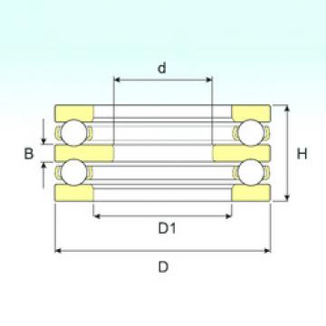 підшипник 52208 ISB