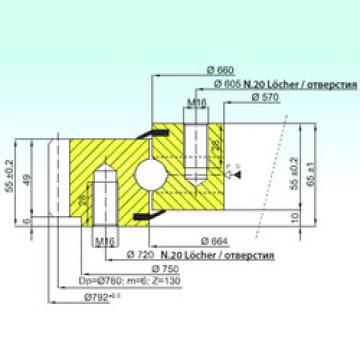 підшипник EB1.20.0662.200-1STTN ISB