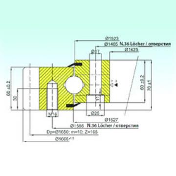 підшипник EB1.25.1525.200-1STPN ISB