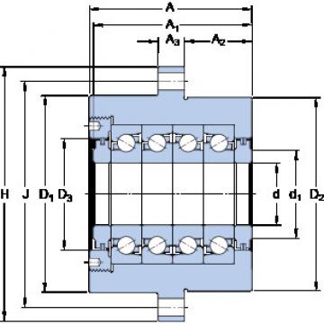 підшипник FBSA 210/QFC SKF