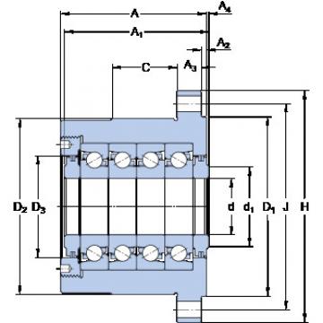 підшипник FBSA 208 A/QBC SKF