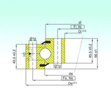 підшипник NB1.20.0414.200-1PPN ISB