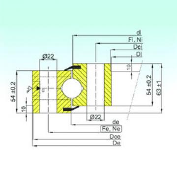 підшипник NB1.25.0955.201-2PPN ISB