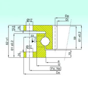 підшипник ZK.22.1000.100-1SN ISB