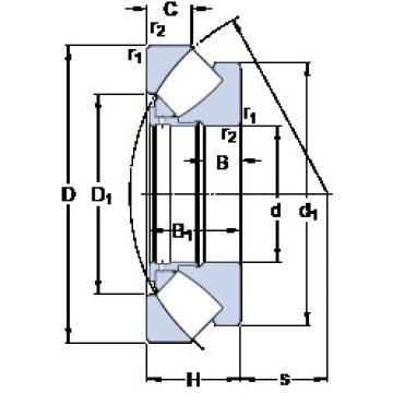 підшипник 29276 SKF