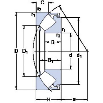 підшипник 29432 E SKF