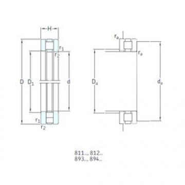 підшипник 81176M SKF