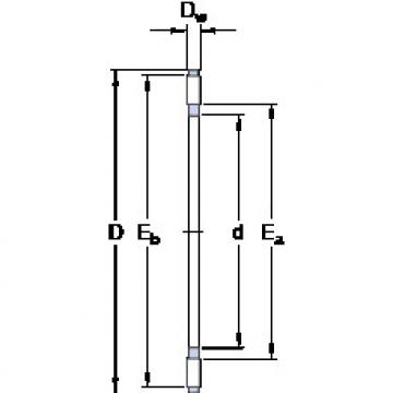 підшипник AXK 1528 SKF