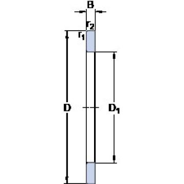 підшипник GS 81232 SKF