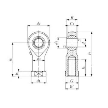 підшипник PHSA 22 IKO