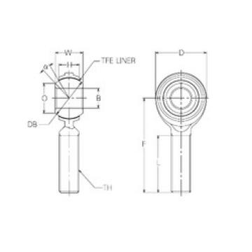 підшипник RBT15E NMB