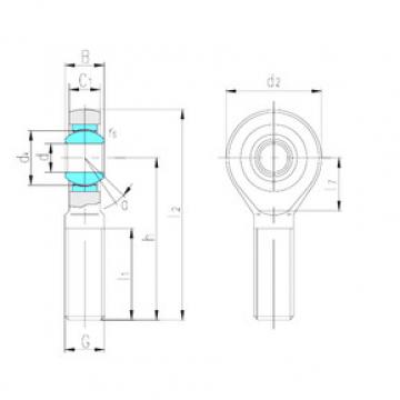 підшипник SA50ET-2RS LS