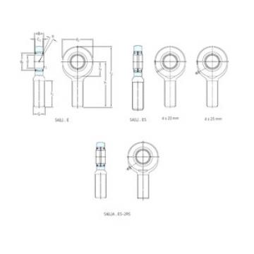 підшипник SALA60ES-2RS SKF