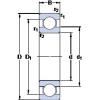 підшипник 6034 SKF