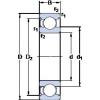 підшипник 6303-Z SKF