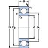 підшипник 6008-2RZTN9/HC5C3WT SKF #1 small image