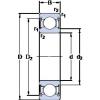 підшипник D/W RW1810-2ZS SKF