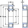 підшипник NJ 19/530 ECM/HB1 SKF