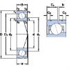 підшипник 71917 CE/P4AL SKF