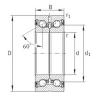 підшипник ZKLN1747-2RS-PE INA #1 small image