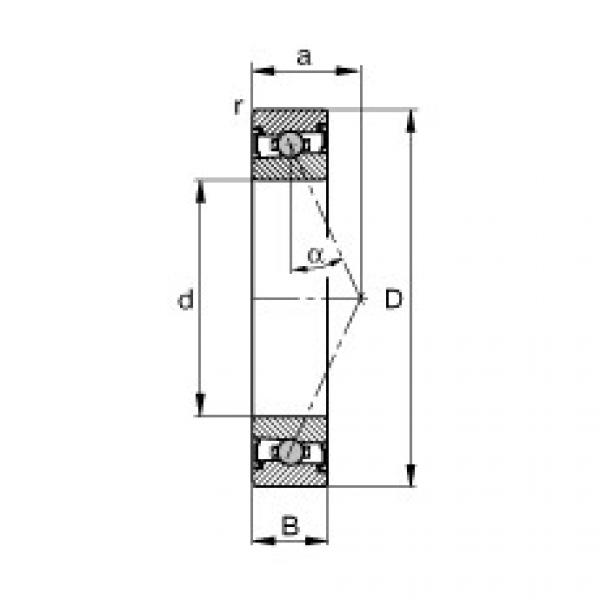 підшипник HCS7020-E-T-P4S FAG #1 image