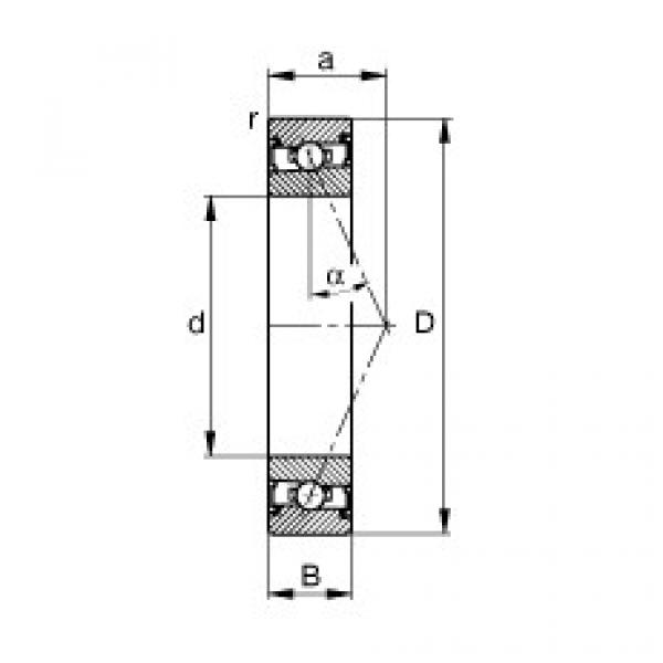 підшипник HSS71909-E-T-P4S FAG #1 image