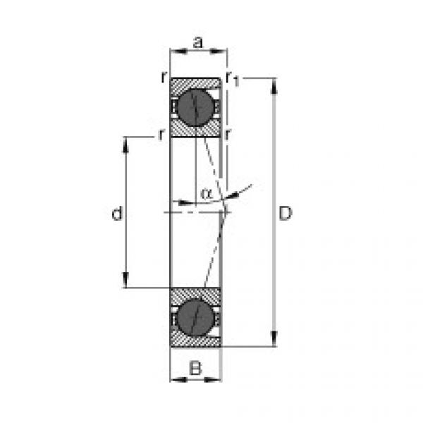 підшипник HCB71920-C-T-P4S FAG #1 image