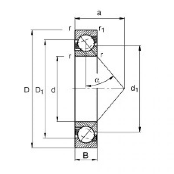 підшипник 7310-B-JP FAG #1 image