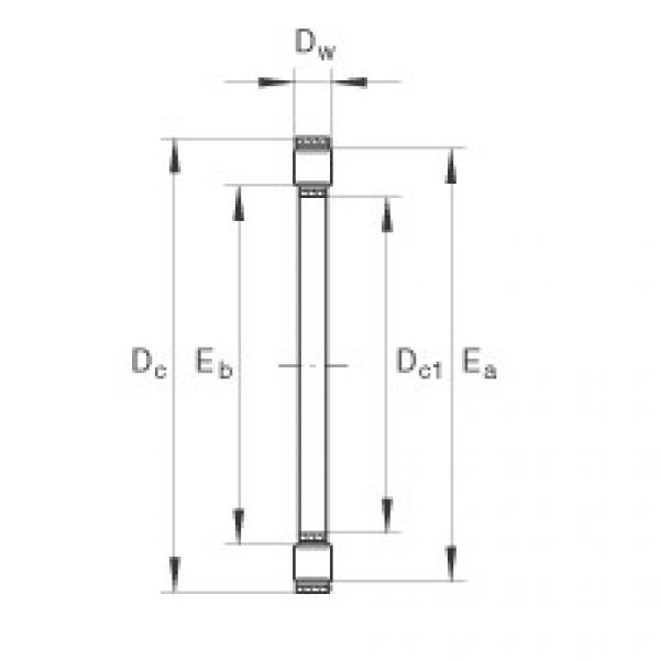 підшипник K81152-M INA #1 image