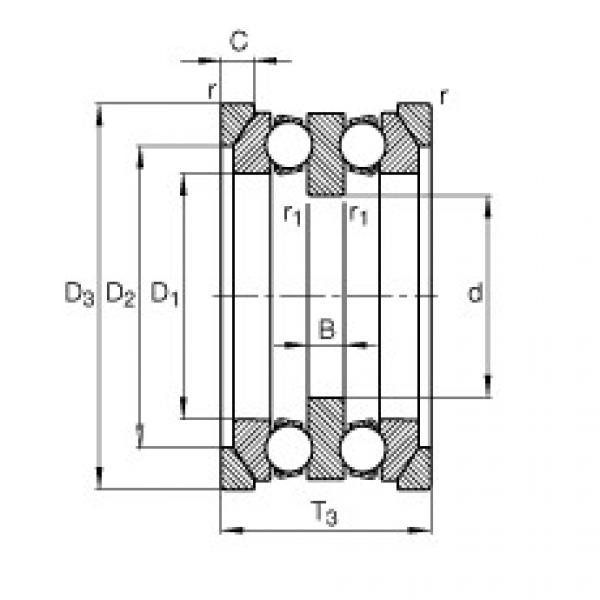 підшипник 54310 + U310 FAG #1 image