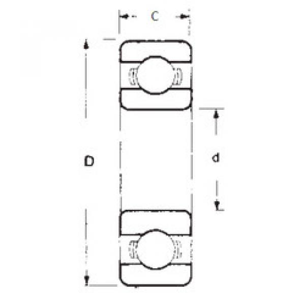 підшипник 6014 FBJ #1 image