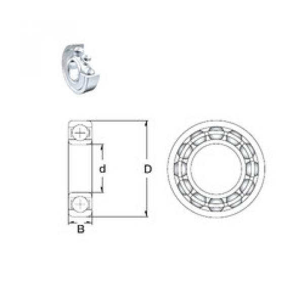 підшипник SF61802-2Z ZEN #1 image