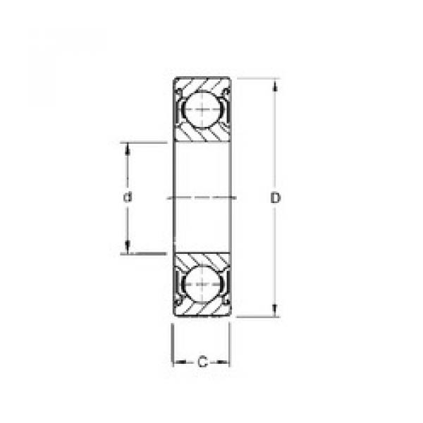 підшипник 6309-ZZ CYSD #1 image