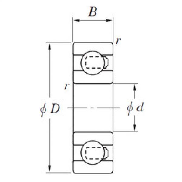 підшипник 3NC606MD4 KOYO #1 image