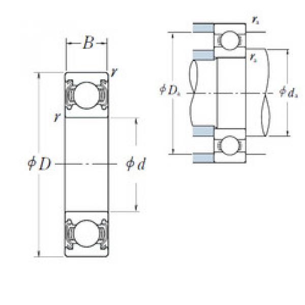 підшипник 6828ZZ NSK #1 image