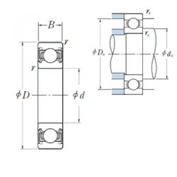 підшипник 6913VV NSK #1 image