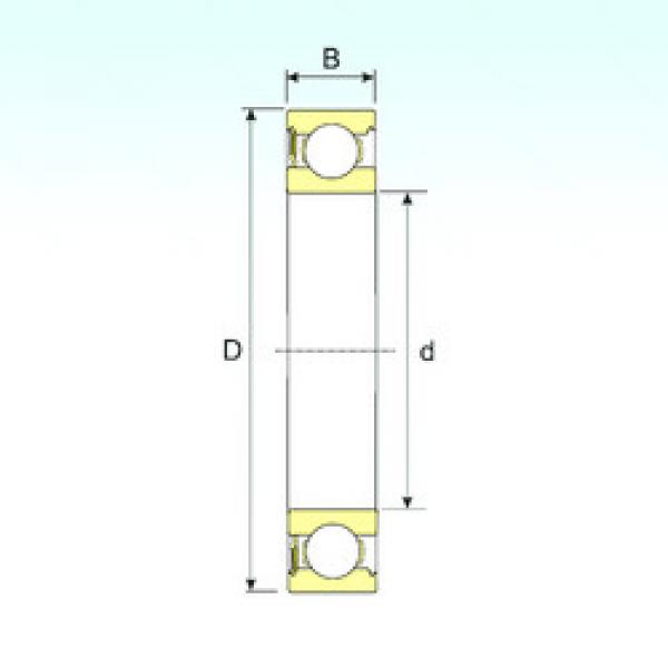 підшипник 6014-RS ISB #1 image