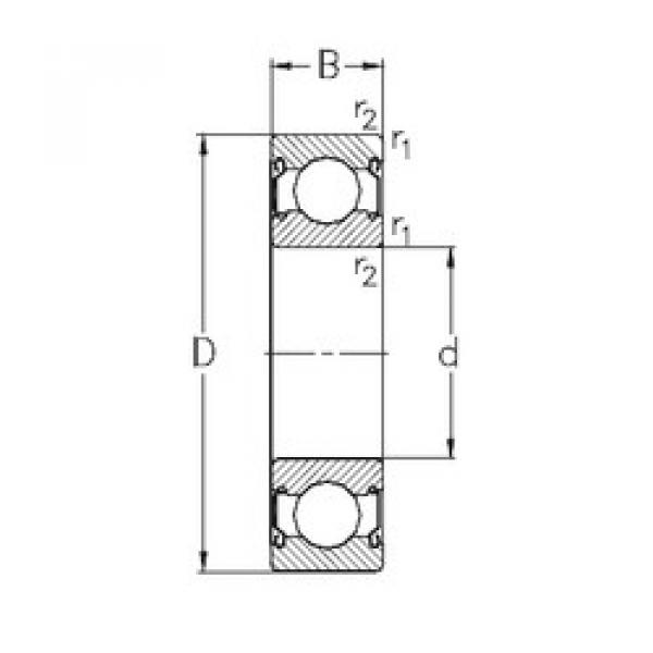 підшипник 6018-2Z NKE #1 image