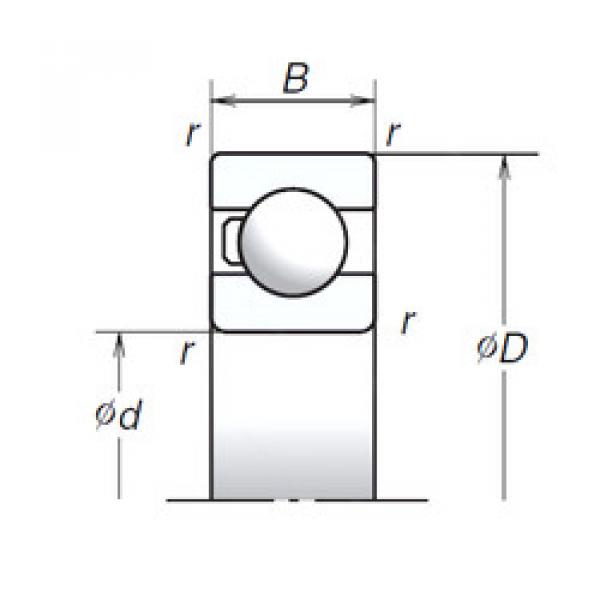 підшипник 6303T1X NSK #1 image