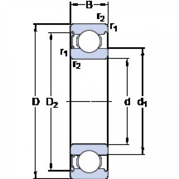 підшипник 6303-Z SKF #1 image