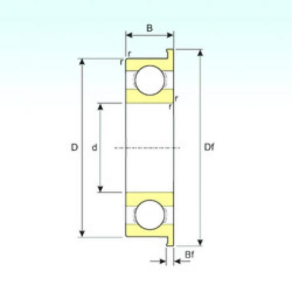 підшипник F6703 ISB #1 image